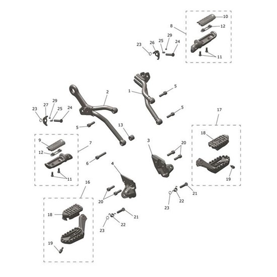 Bild von Holder Step, Rider, LH
