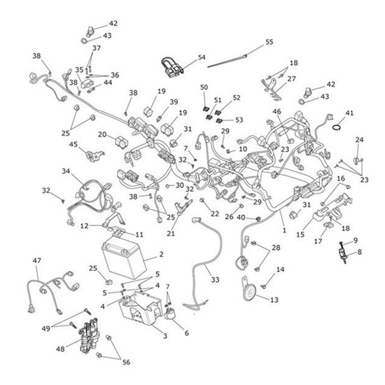 Bild von Horn Assy, Low-Tone