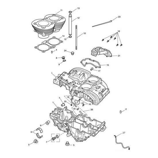 Bild von Hose, Breather Drain Extension