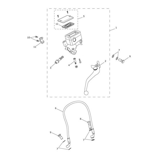 Bild von Hose, Bridged, Brake, Front