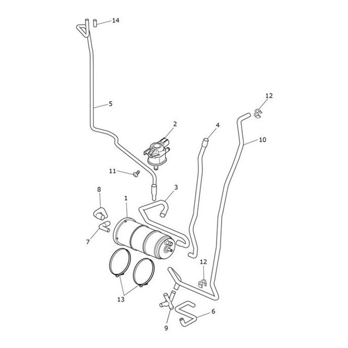 Bild von Hose, Evap, Air
