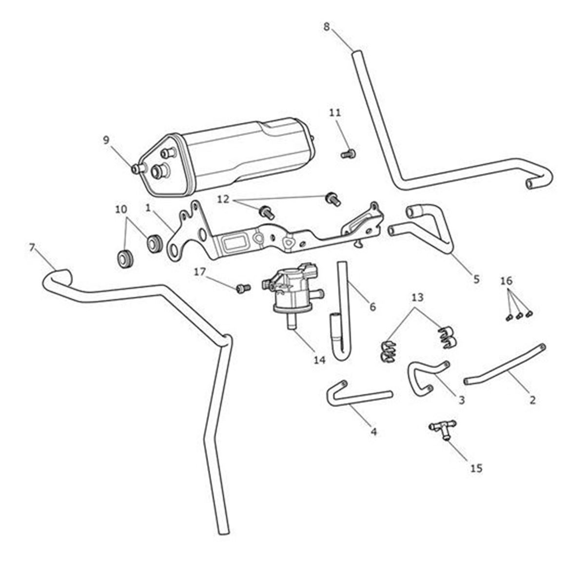 Bild von Hose, Evap, Purge, Valve