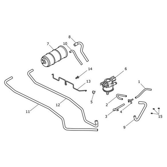 Bild von Hose, Evap, Vent