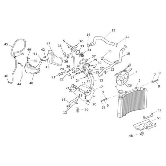 Bild von Hose, Expansion Tank Overflow