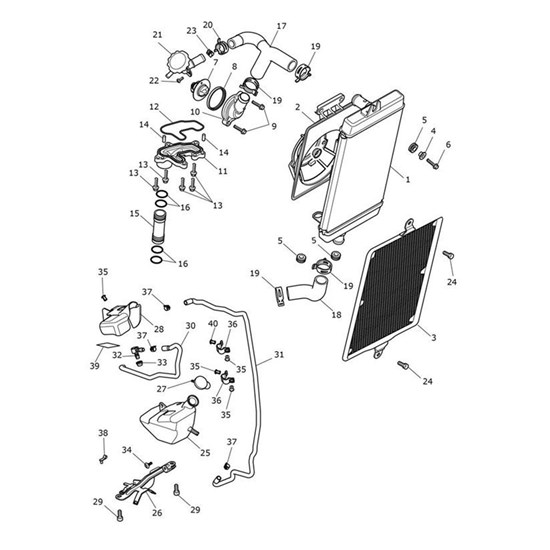 Bild von Hose, Expansion Tank