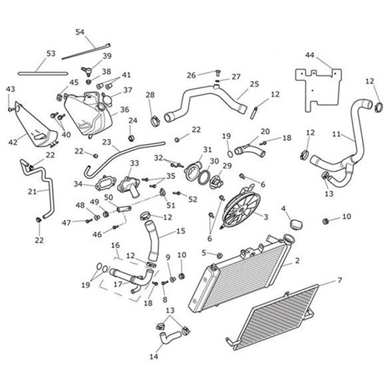 Bild von Hose, Expansion Tank