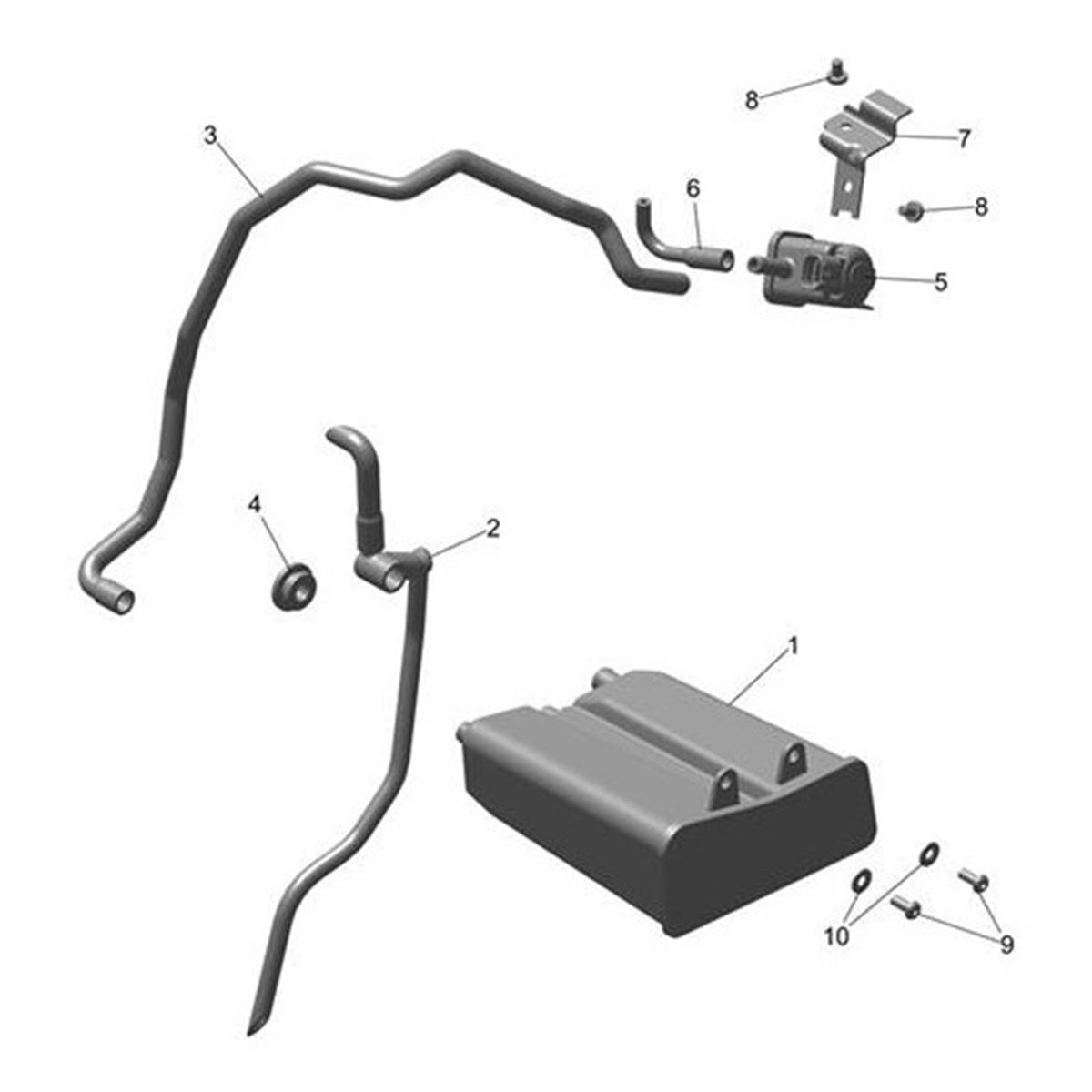 Bild von Hose, Formed, Canisterto Solenoid