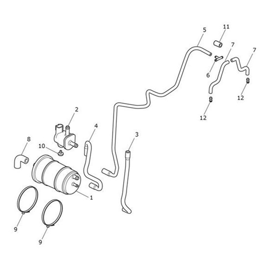 Bild von Hose, Formed, Cannister to Purge