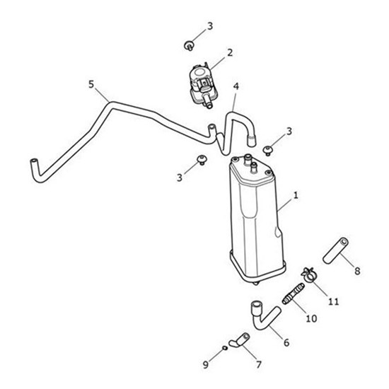 Bild von Hose, Formed, Evap to T-Piece