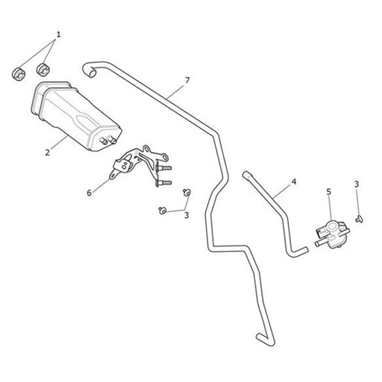 Bild von Hose, Formed, Evap to Valve