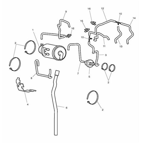 Bild von Hose, Formed, Purge Joint