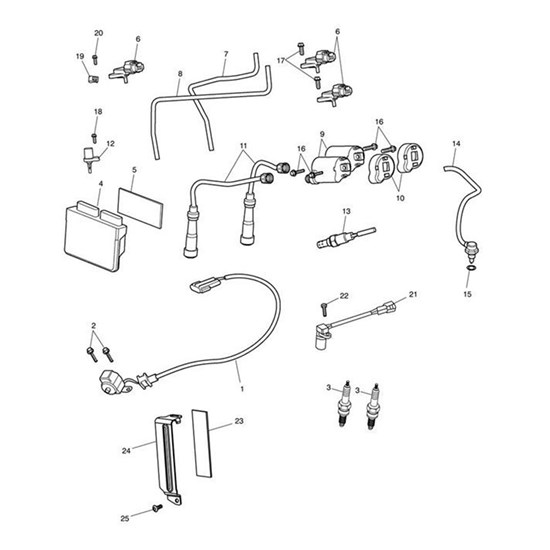 Bild von Hose, Map Sensor, RH