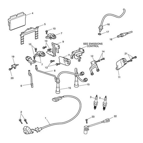 Bild von Hose, Map Sensor, RH