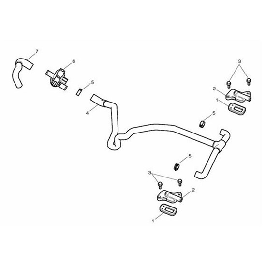 Bild von Hose, Sai, 2cyl, Formed