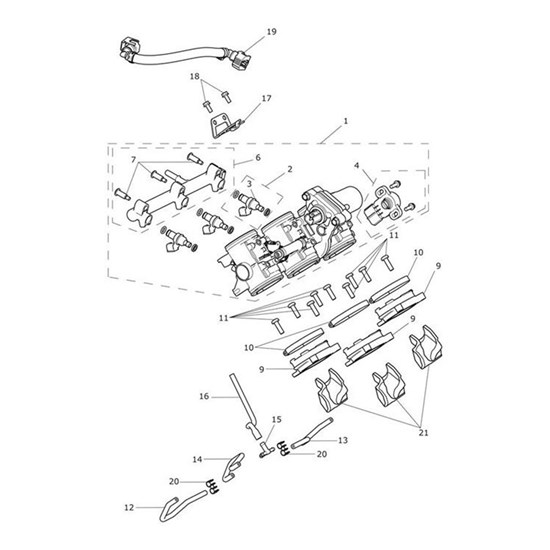 Bild von Hose Assembly, Fuel Feed