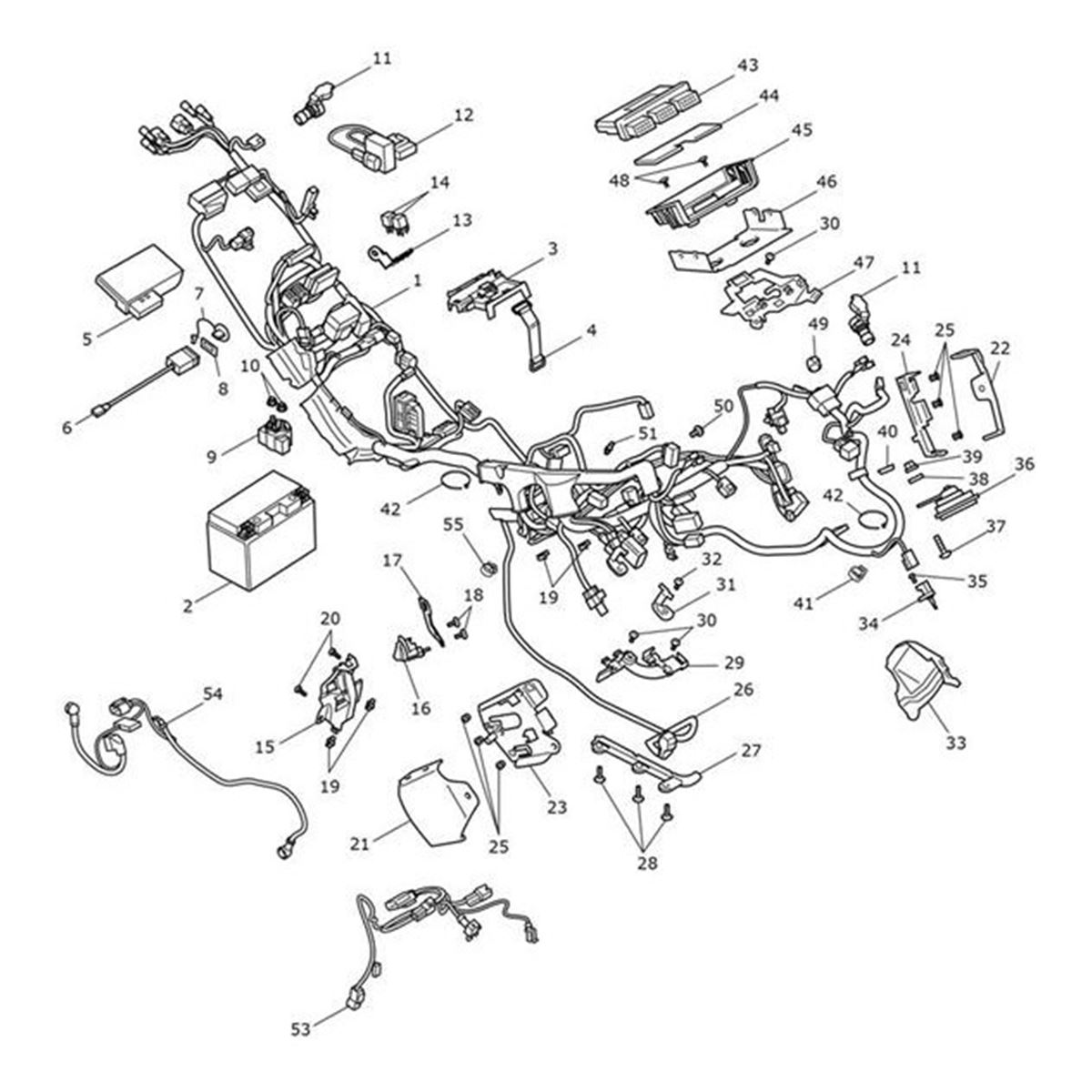 Bild von Housing, Connectorsm Mldg, RH