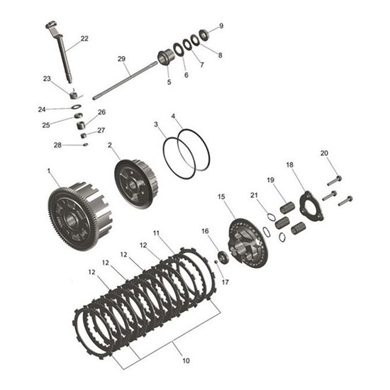 Picture of Housing Assembly, Clutch