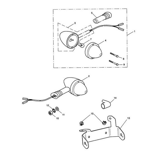 Bild von INDICATOR BRACKET, FRONT