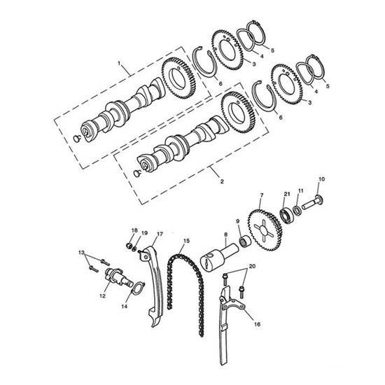 Bild von Idler Assy, Gear & Sprocket