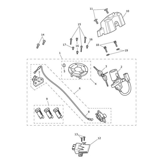 Bild von Immobiliser ECU, RF 315