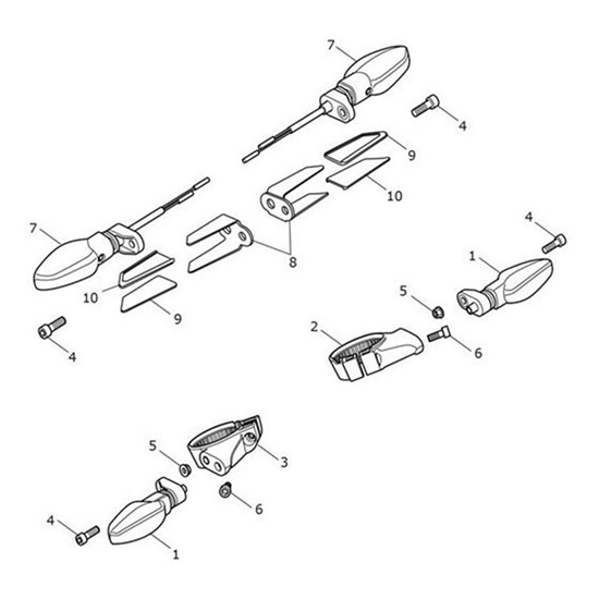 Bild von Indicator, LED, US, Red