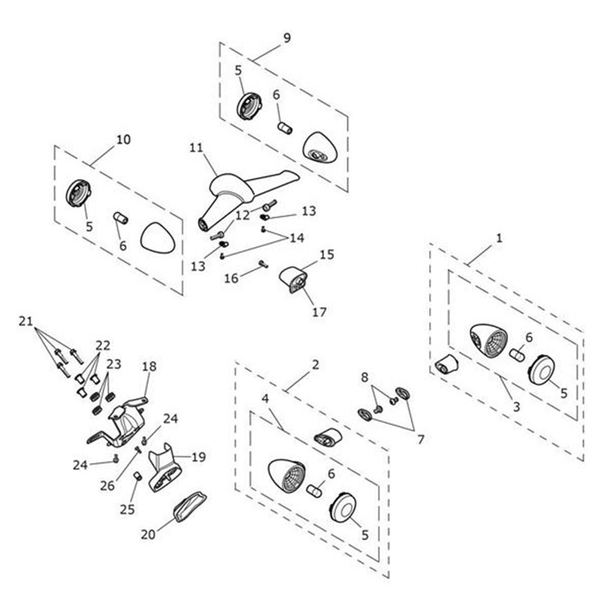 Bild von Indicator Assy, Front, LH