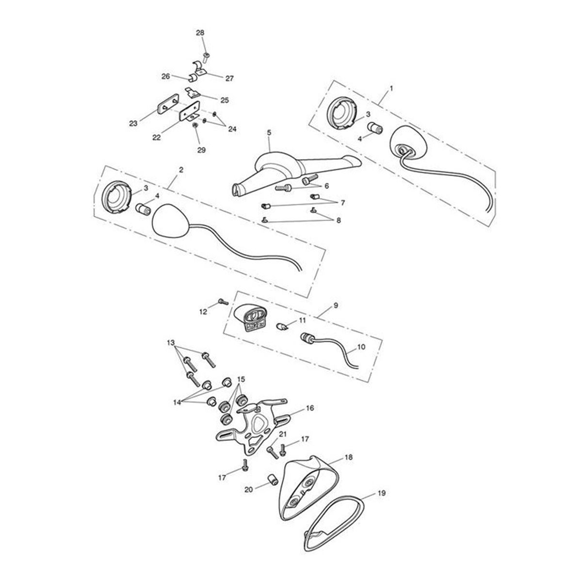 Bild von Indicator Assy, Rear, LH