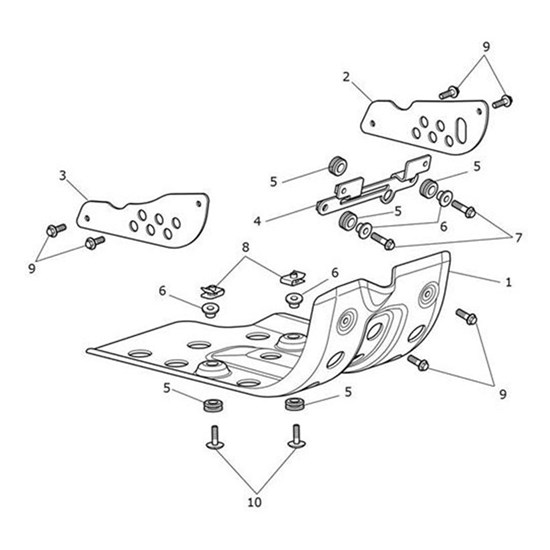 Bild von Infill, Bash Plate, LH