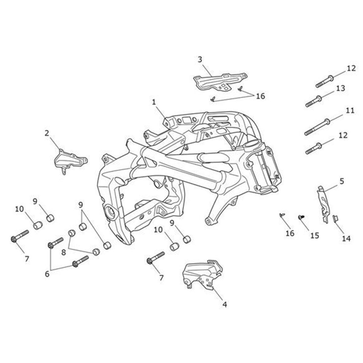 Bild von Infill, Headstock, LH