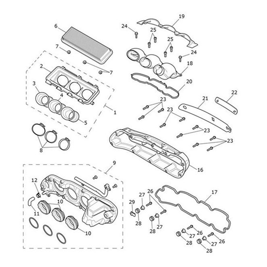 Bild von Inlet Trumpet, Plenum