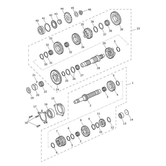 Bild von Input Shaft