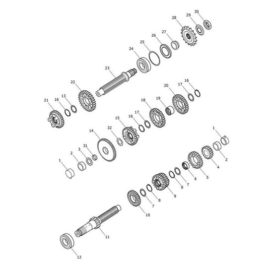 Bild von Input Shaft
