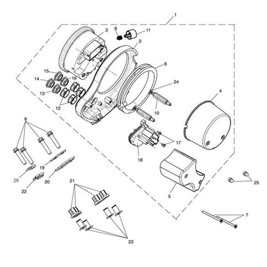 Bild von Instrument Assembly, KPH