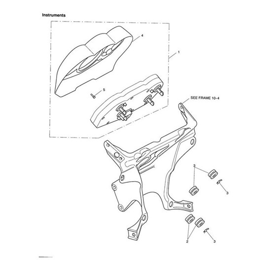 Bild von Instrument Assy, KPH, ABS