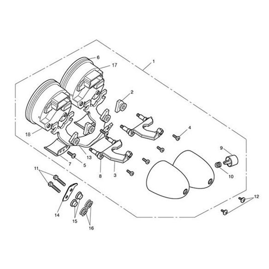 Bild von Instrument Assy, KPH