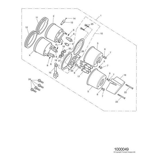 Bild von Instrument Assy, MPH