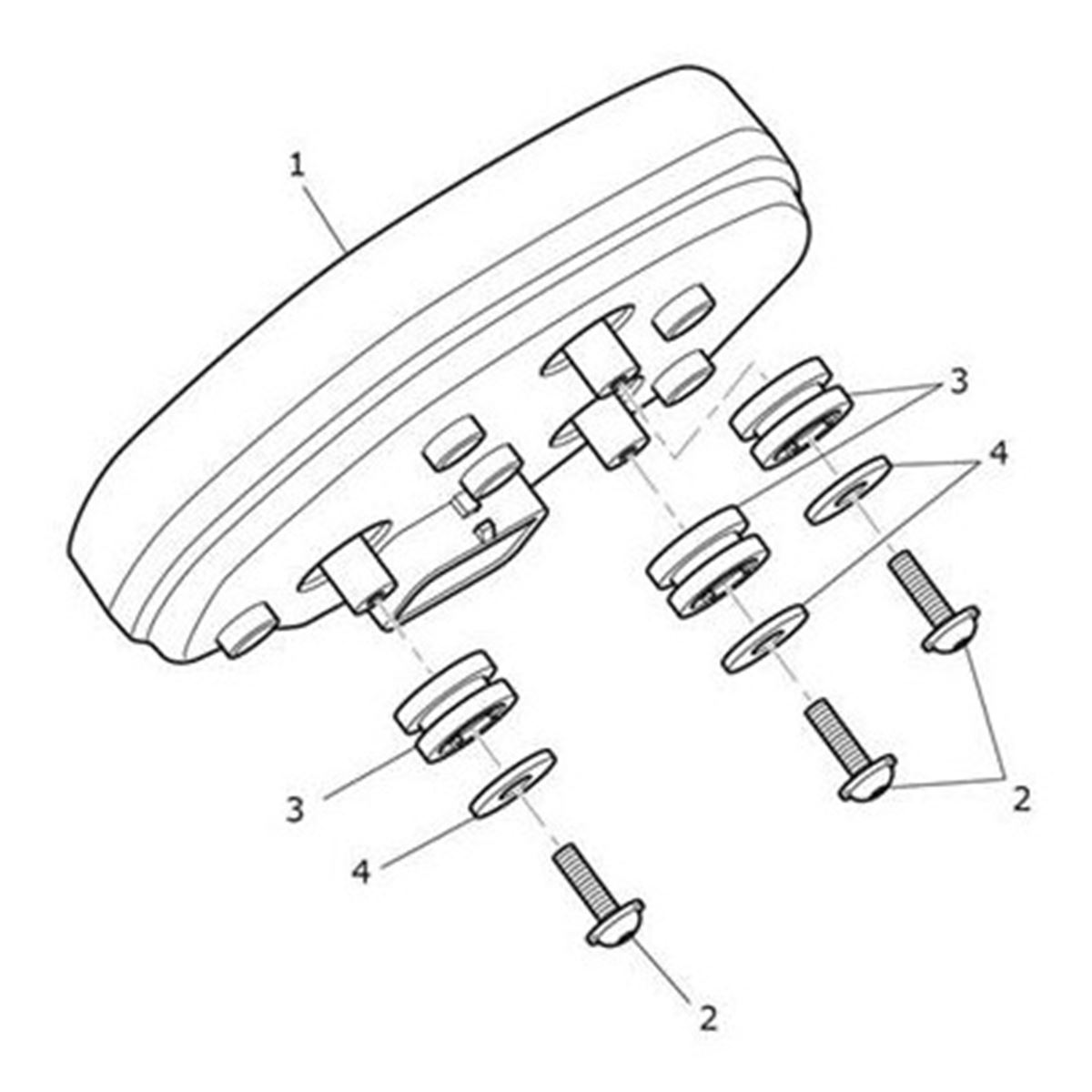 Picture of Instrument Pack, KMH, CA