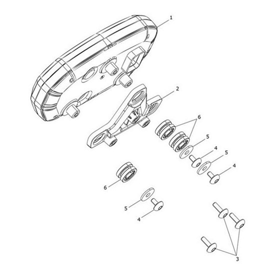 Bild von Instrument Pack, KMH, CN