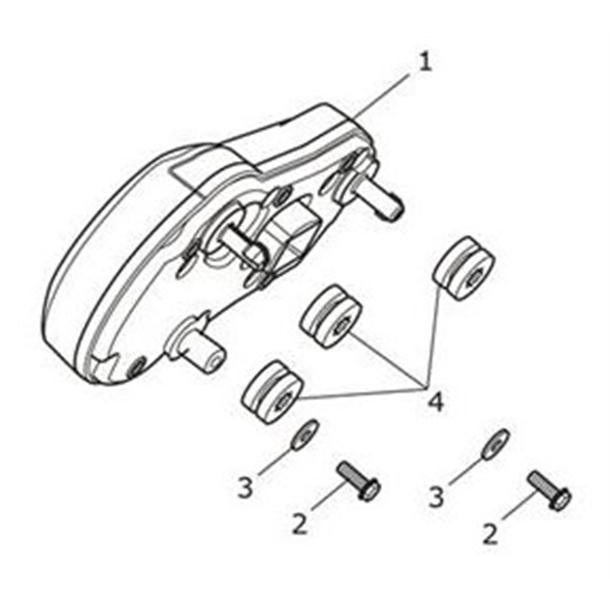 Bild von Instrument Pack, LCD, KMH, EU