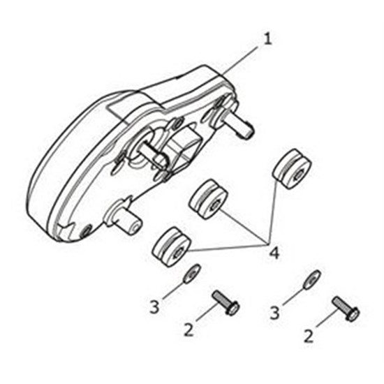 Bild von Instrument Pack, LCD, MPH, US