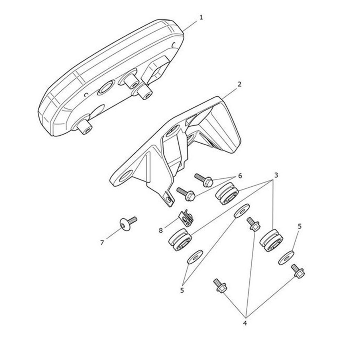 Picture of Instrument Pack, TFT, KMH, CA