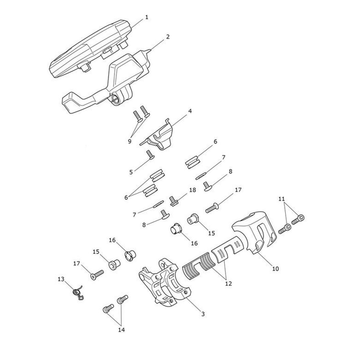 Bild von Instrument Pack, TFT, KMH, CN