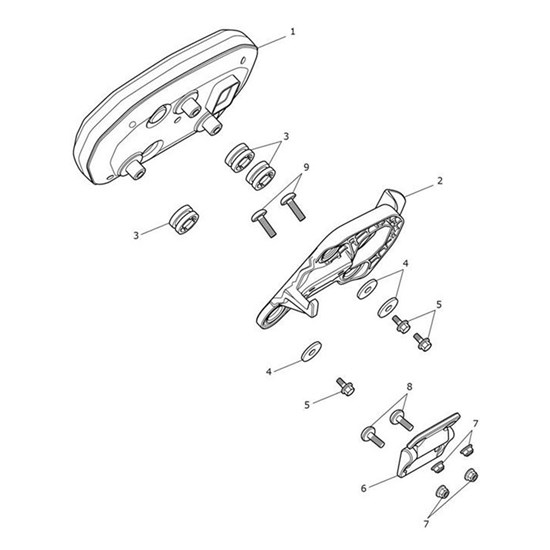 Bild von Instrument Pack, TFT, KMH, EU