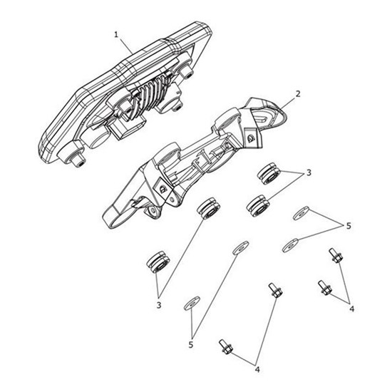 Bild von Instrument Pack, TFT, KMH, EU