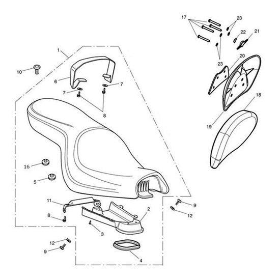 Bild von Intake Tract, Seat