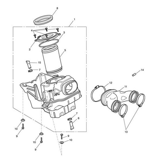 Bild von Intake Trumpet