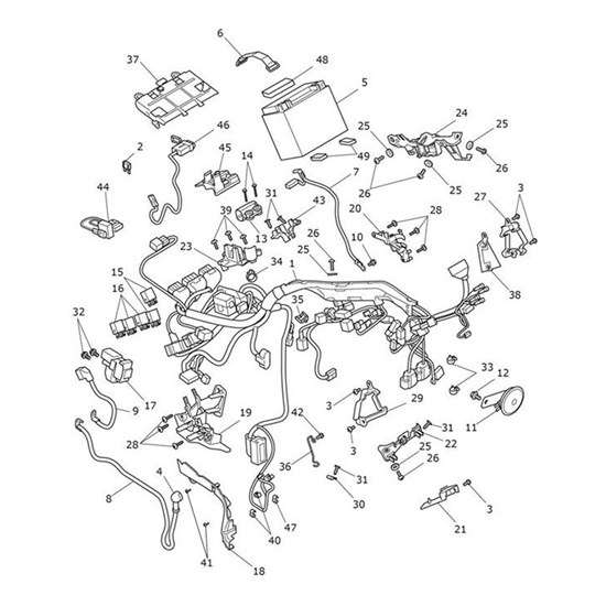 Bild von Kit, Battery, YTX12-BS