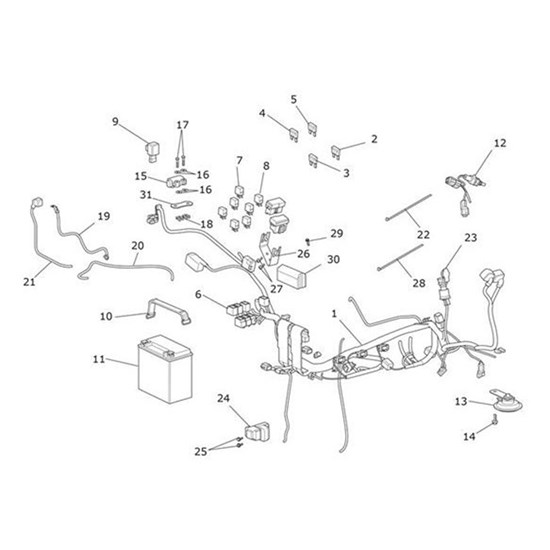 Bild von Kit, Battery, YTX16-BS