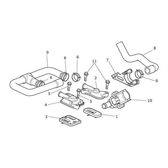 Bild von Kit, Bracket, SAI, Airbox