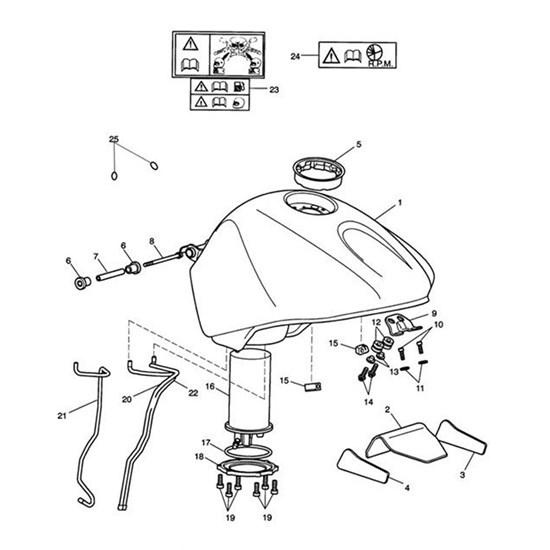 Bild von Kit, Fuel Tank Assy